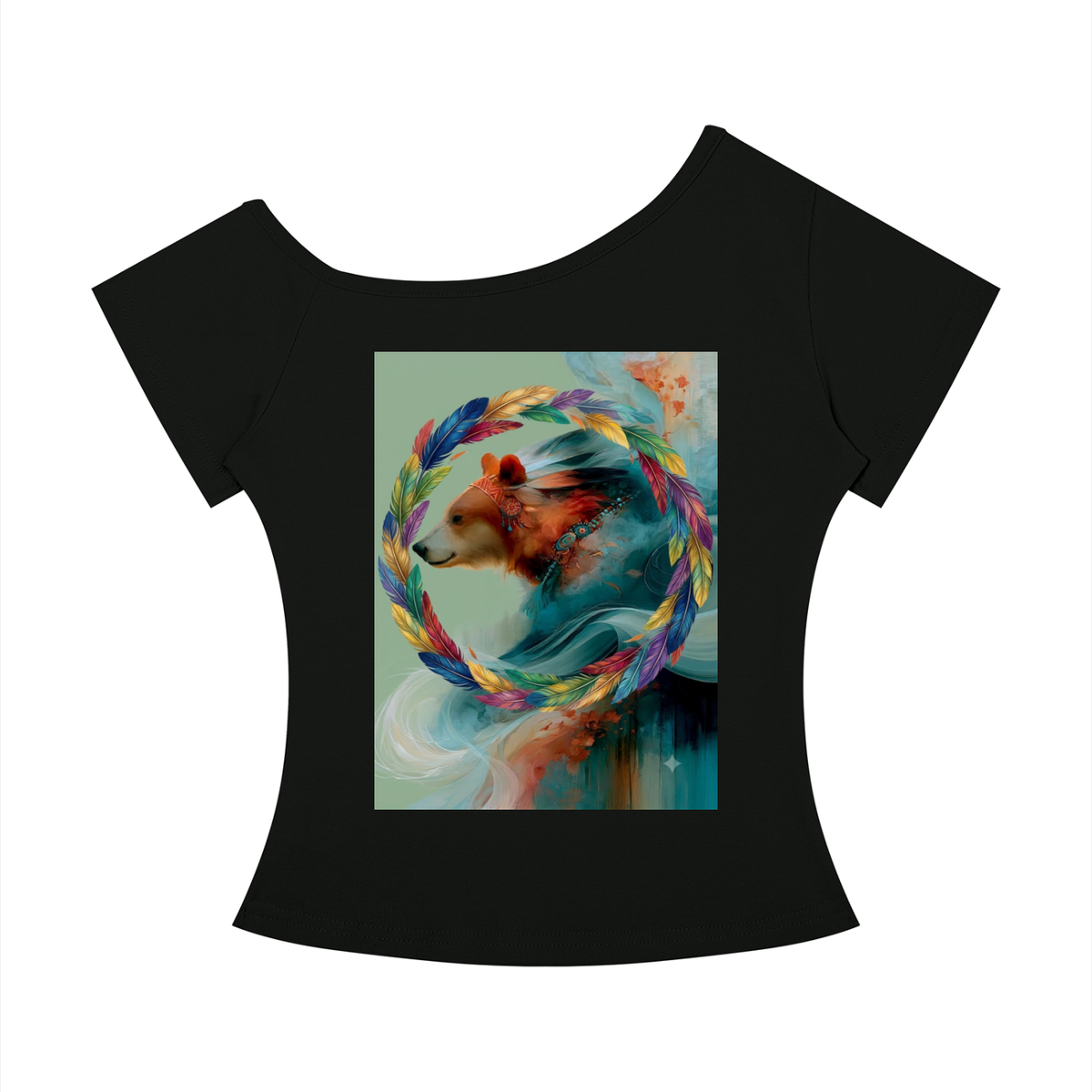 Women’s Off-the-Shoulder T-Shirt