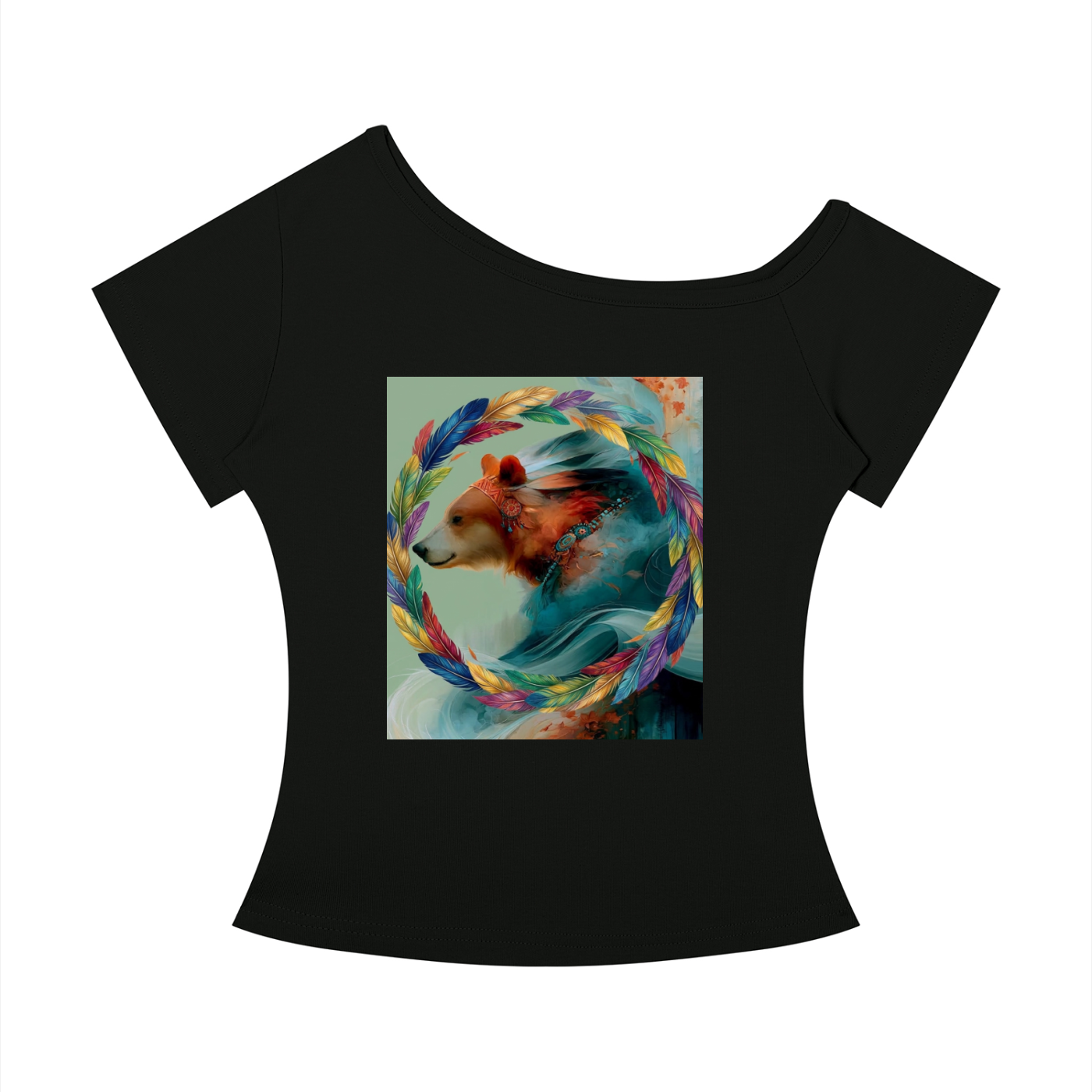 Women’s Off-the-Shoulder T-Shirt