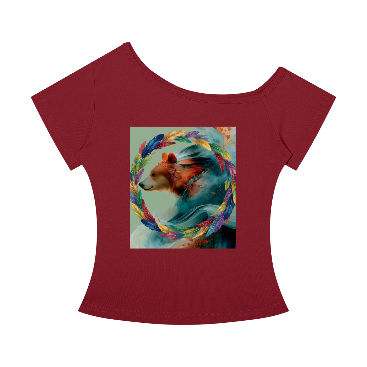 Women’s Off-the-Shoulder T-Shirt