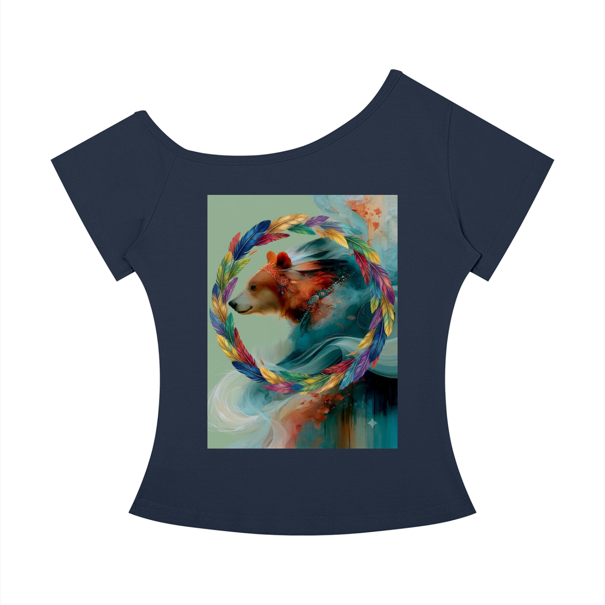 Women’s Off-the-Shoulder T-Shirt