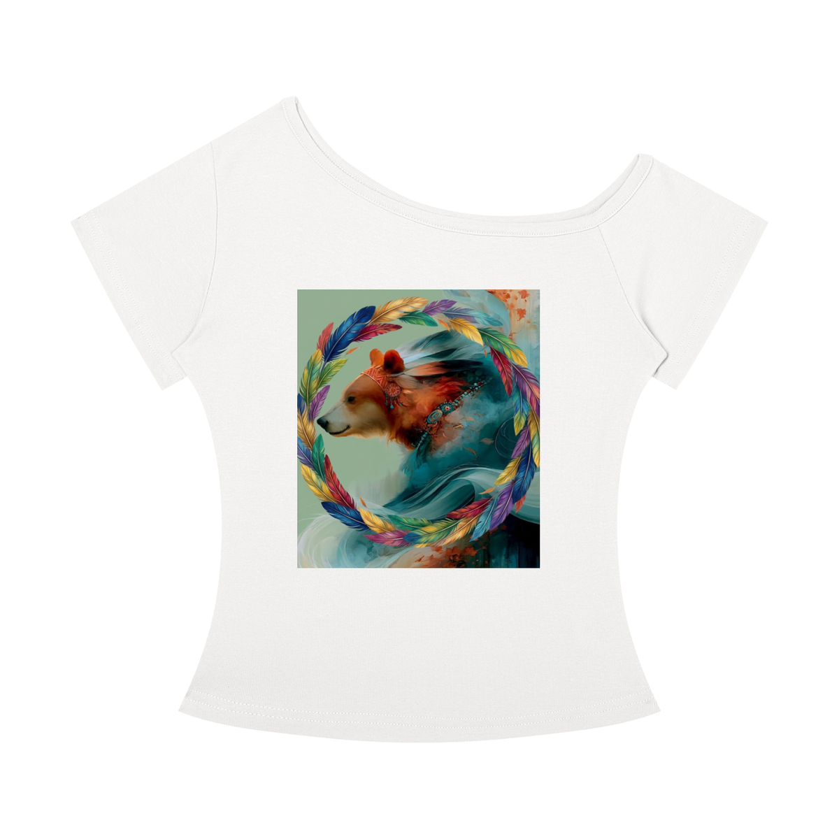 Women’s Off-the-Shoulder T-Shirt