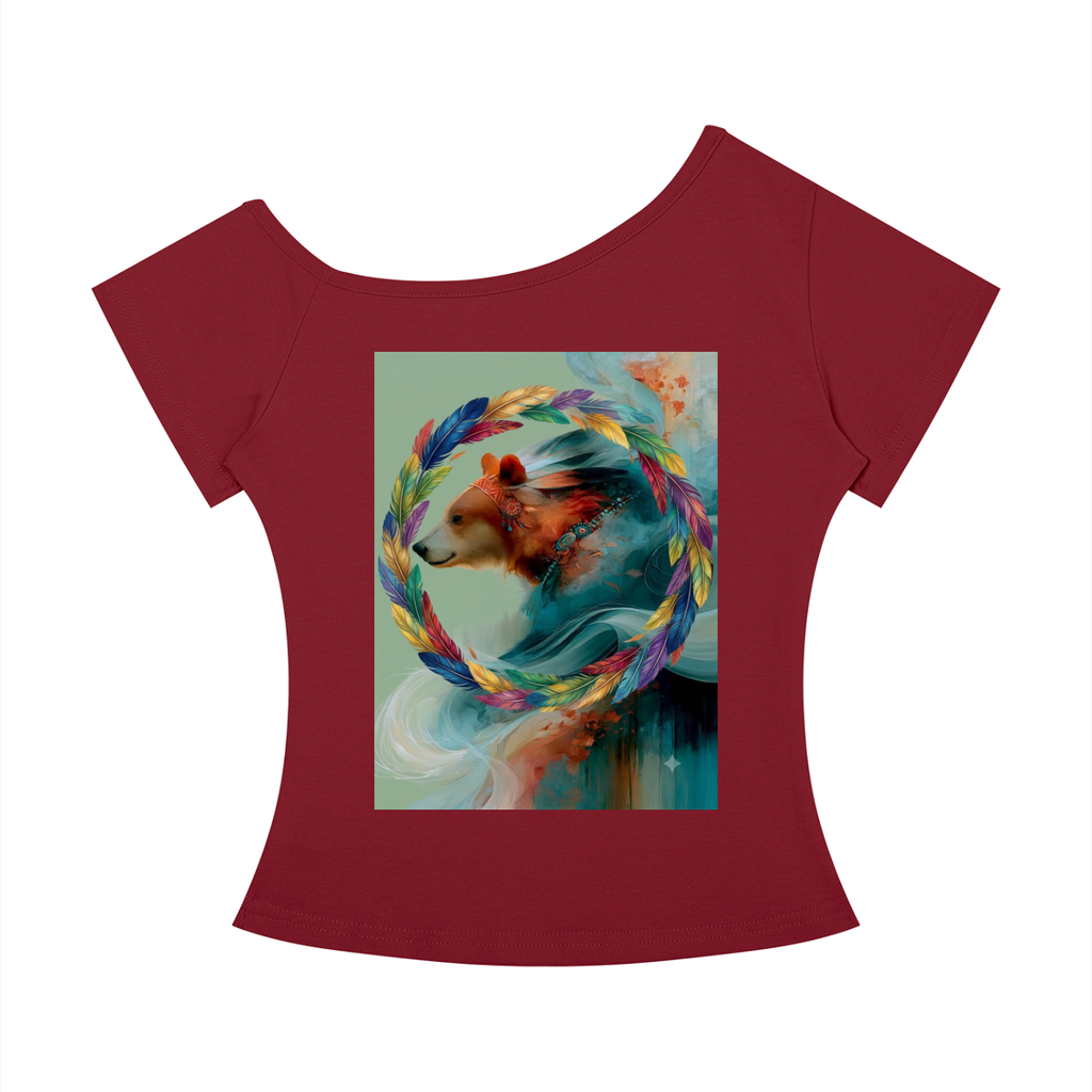 Women’s Off-the-Shoulder T-Shirt