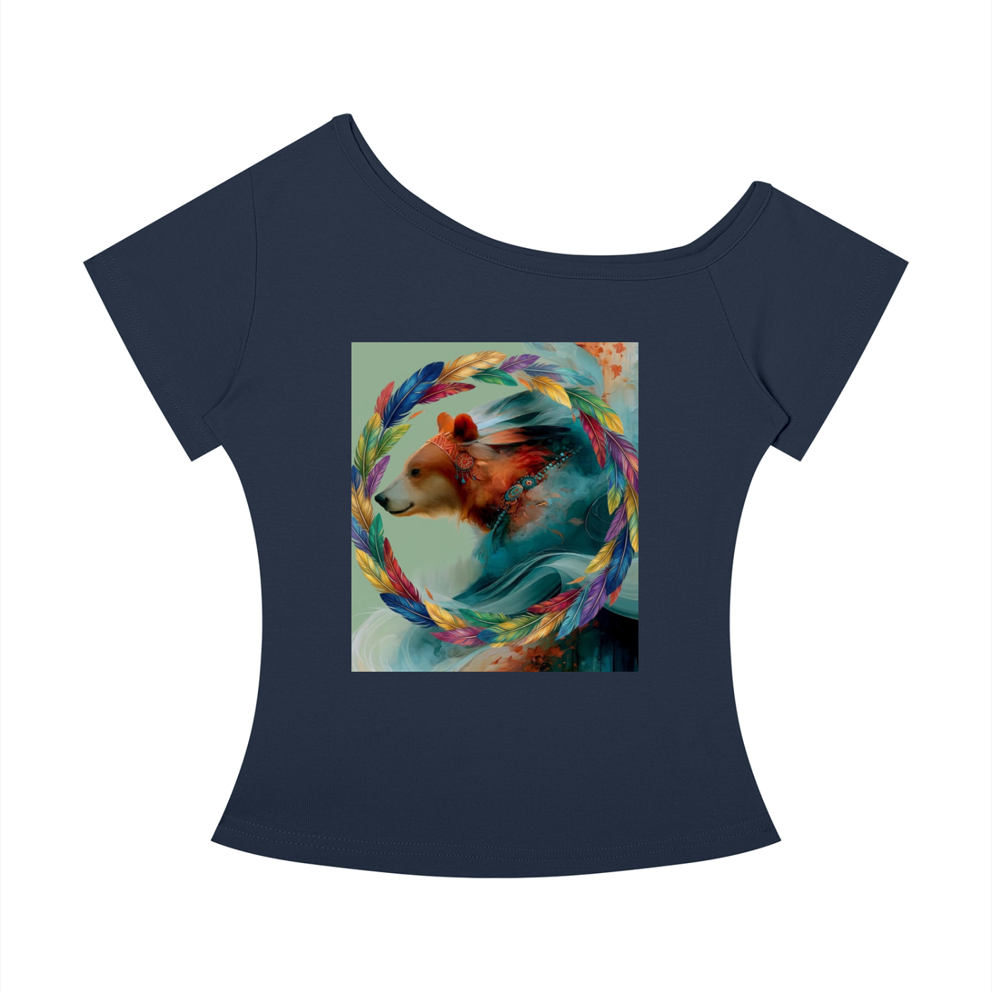 Women’s Off-the-Shoulder T-Shirt